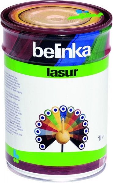 Фарба-лазур Belinka Lasur 24 палісандр мат 1 л