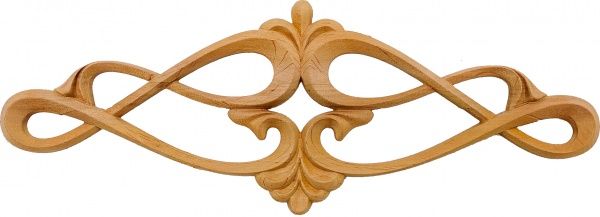 Декоративная панель деревянная горизонтальная 1 шт. DH.24.400 390х142x10 мм 