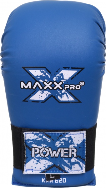 Перчатки для карате MaxxPro KMR-620 Loz синий