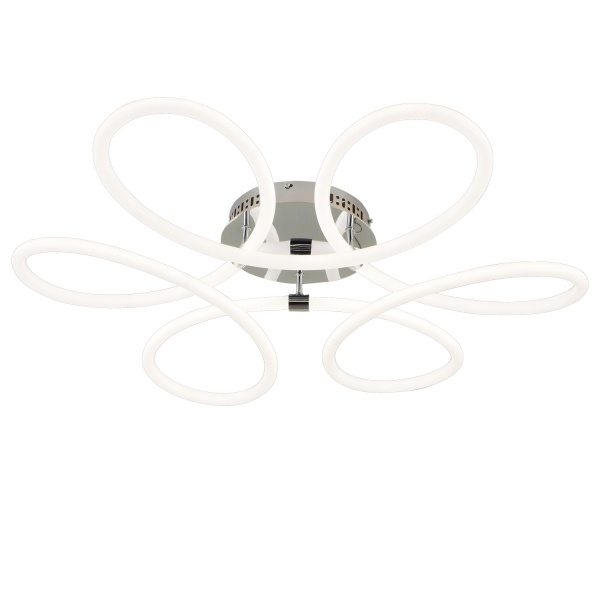 Люстра светодиодная Victoria Lighting 85 Вт хром Ember/PL800 chrome 