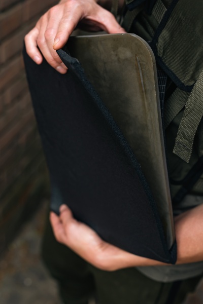 Бронепластина Альтерн К-4, VIN-BRON (ЄВРО СТАЛЬ) 8mm 1шт. 4 класс (Cертификат) 