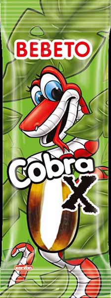 Цукерки жувальні BEBETO Кобра Ікс 30 г 