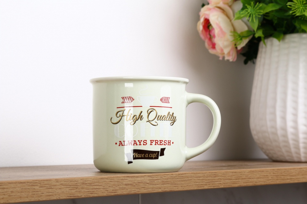 Чашка Fiora Vintage white 355 мл