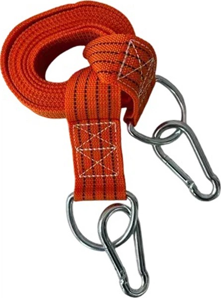 Трос буксировочный Poputchik 4 м 3 т ST205-340 красный