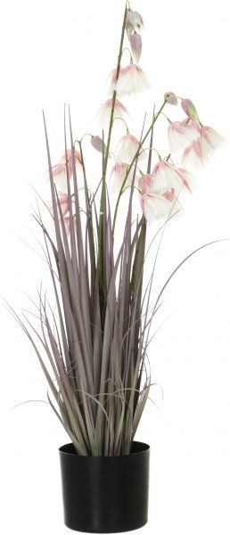 Растение искусственное Кортадерия в пластиковом горшке 84 см