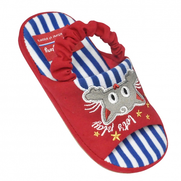 Тапочки детские для мальчика Home Story р.25 красный 210853-9 