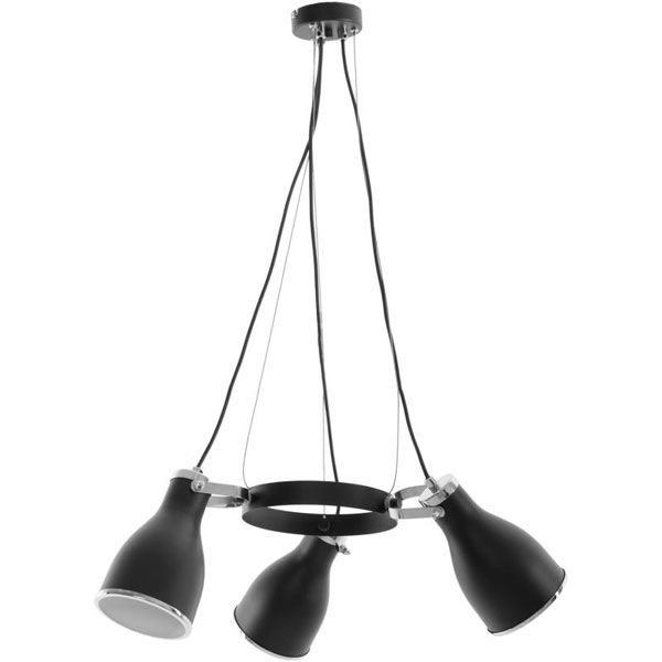 Люстра Luminex Bjorn 7516 чорна