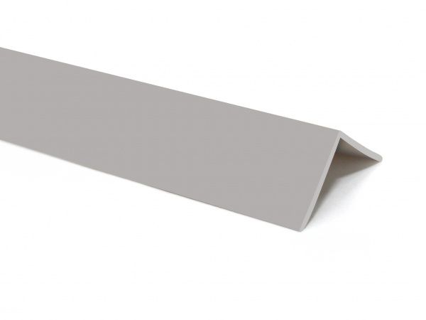 Угол декоративный ОМиС ПВХ серый кварц 20х20х2750 мм