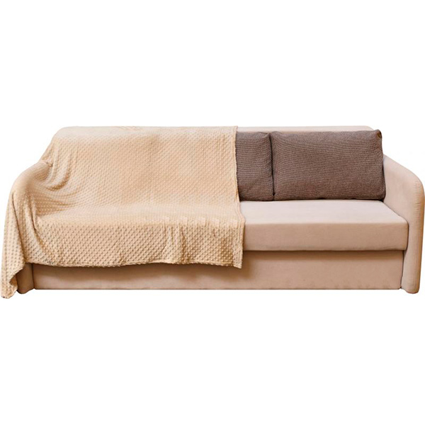 Плед мікрофібра La Nuit Basic Soft коричневий 200x220 см