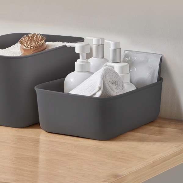 Ящик для зберігання MVM FH-10 GRAY XS 80x257x180 мм