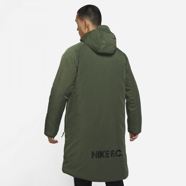Пальто Nike M NK FC LNGR SDLN FILLED JKT DJ0991-335 р.2XL зелений