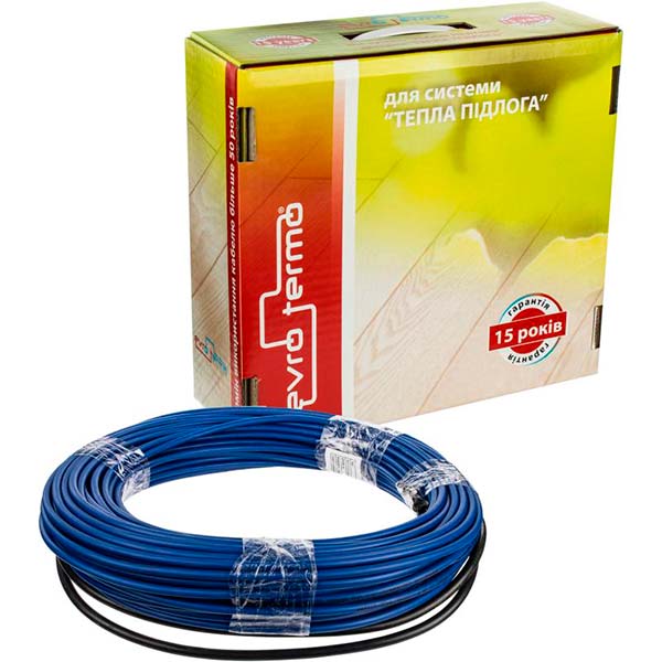 Нагрівальний кабель Evro-Termo 4-5 кв .м