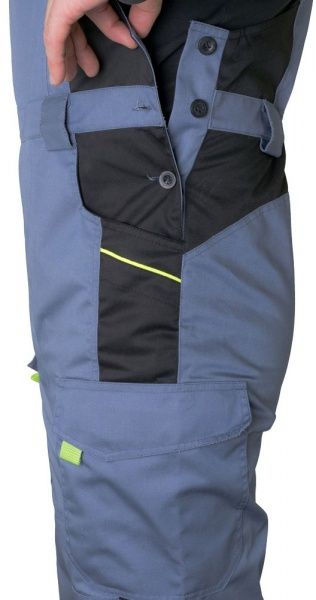 Полукомбинезон рабочий Торнадо “Рубикон” р. 56-58 рост 5-6 синий с черным