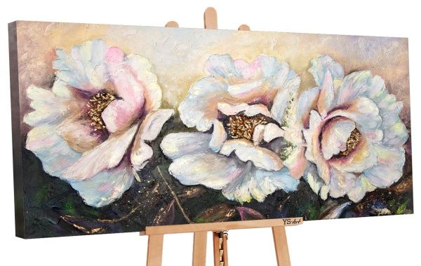 Картина Пионы 70x140 см Юрис Проф Арт 