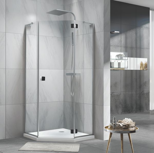 Душевая кабина Koller Pool Chrome/clear/black