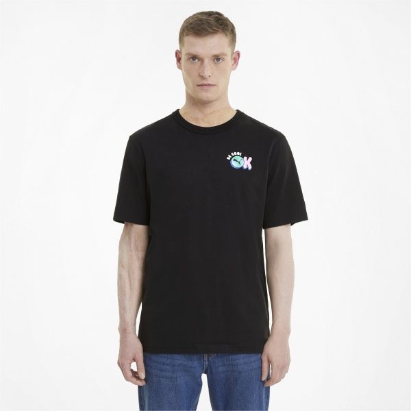 Футболка Puma Downtown Graphic Tee 53089901 L чорний