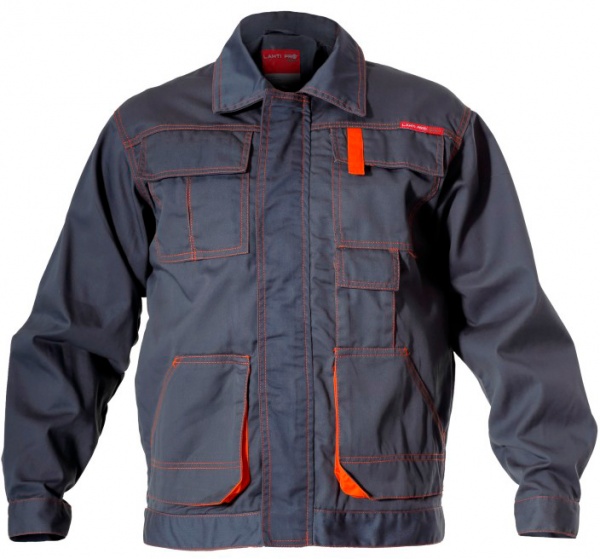 Куртка рабочая Lahti Pro Allton р. XXL рост 5-6 LPAB822XL серый