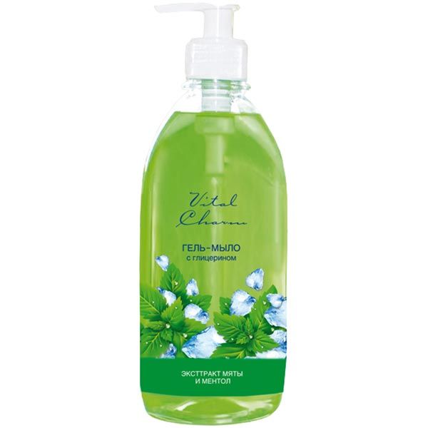 Мыло жидкое Vital Charm Мята и ментол