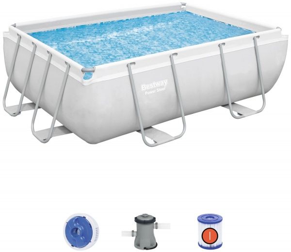 Басейн каркасний Bestway Power Steel 282х196х84 см 56629