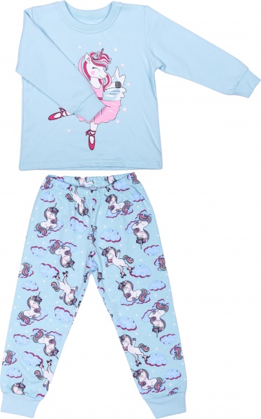 Пижама для мальчиков Фламинго р.128 ментоловый 329-328 