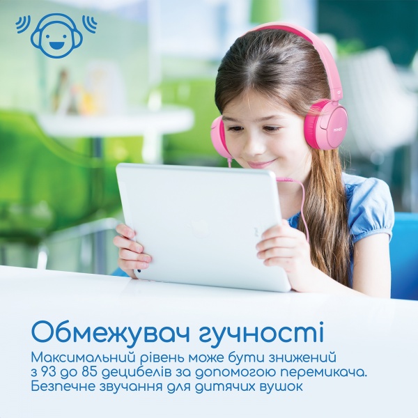 Навушники Promate Jewel pink (jewel.bubblegum) 