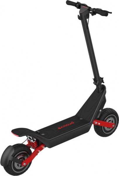 Электросамокат Proove Model Dual Sport (черно-красный)