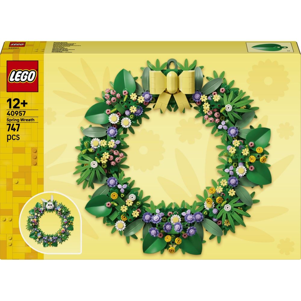 Конструктор LEGO Icons Весенний венок 40957