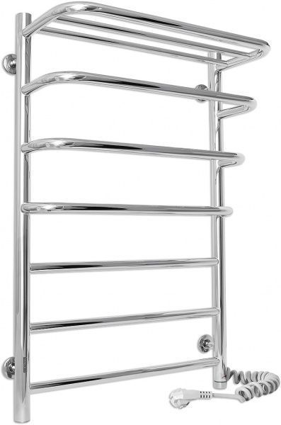 Полотенцесушитель электрический Evro-Termo Шарм П7 500х800 с полкой Правое подключение