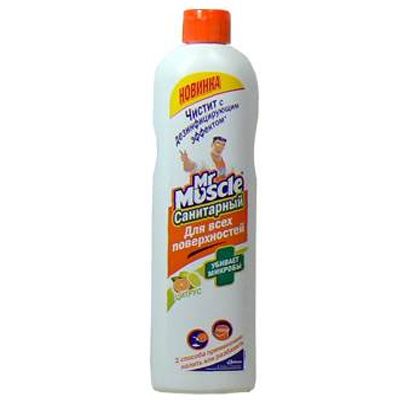Средство для чистки Mr Muscle Санитарный 500 мл