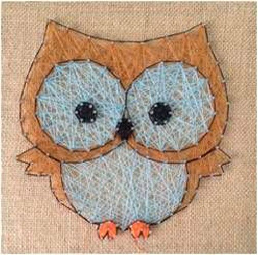 Набор для творчества Стинг-арт Сова 952897 1 вересня 