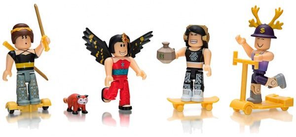 Набір Roblox Jazwares колекційних Mix&Match Set Build a Billionaire Heiress W3 8 см 4 шт 