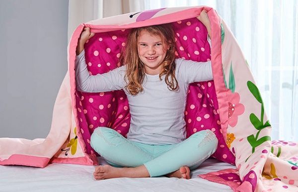 Одеяло детское Лана Цветущий Сад Dormeo 140x200 разноцветный 110049170 