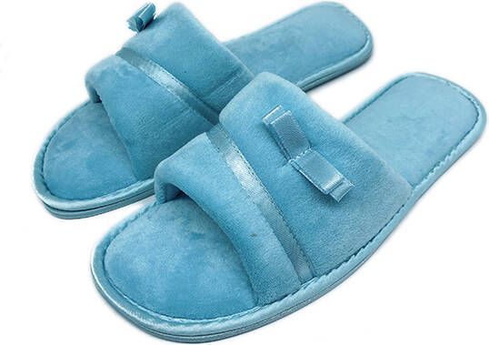 Капці домашні La Nuit Bow р. 38-39 блакитний 