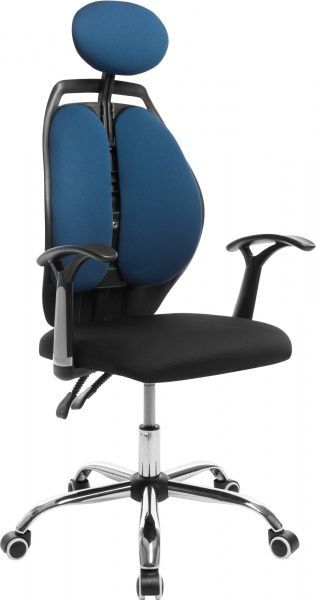 Кресло GT Racer X-W1032-Fabric черно-синий 