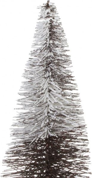 Декор елка коричневая 11х11х35 см Koopman