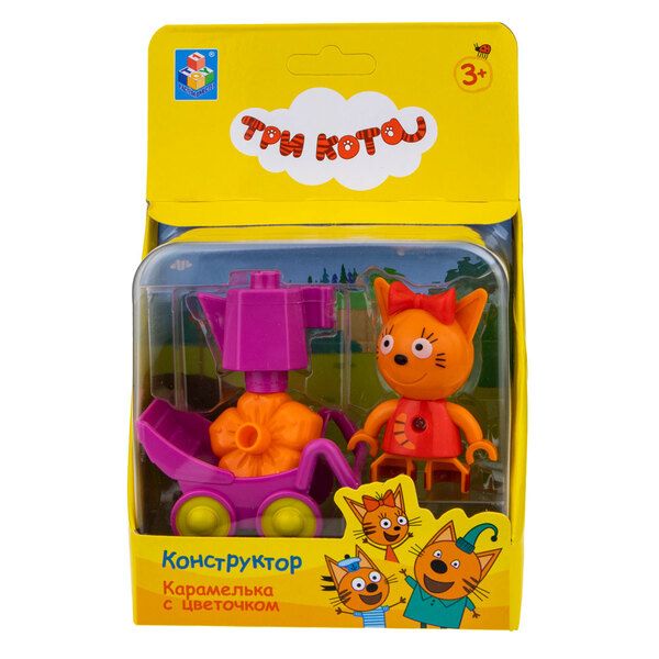 Ігровий набір Три коти Карамелька з квіточкою Т19750 