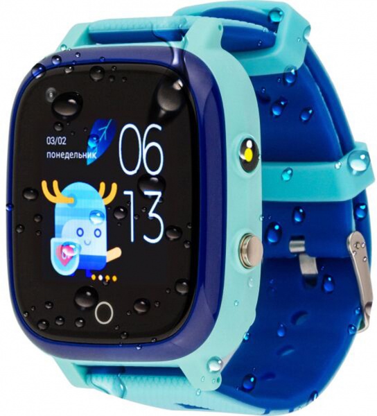 Смарт-часы AmiGo GO005 4G WIFI Thermometer blue