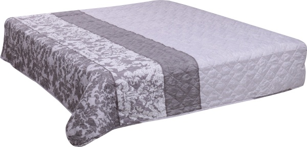 Покривало стьобане 210x240 см Homeline світло-фіолетовий 