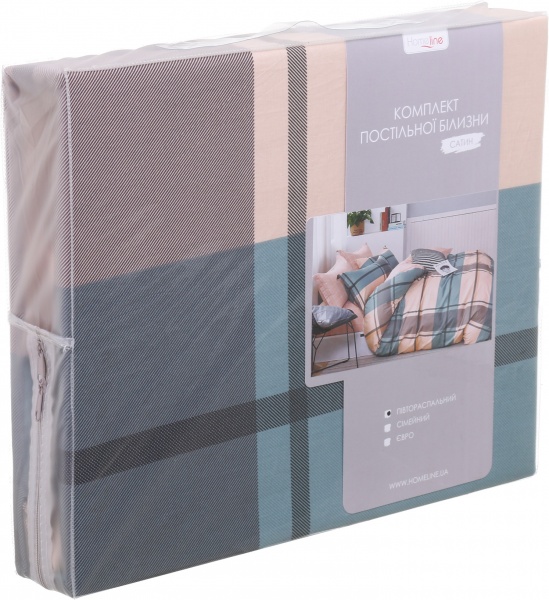 Комплект постільної білизни Джейн 1,5 персиковий Homeline 