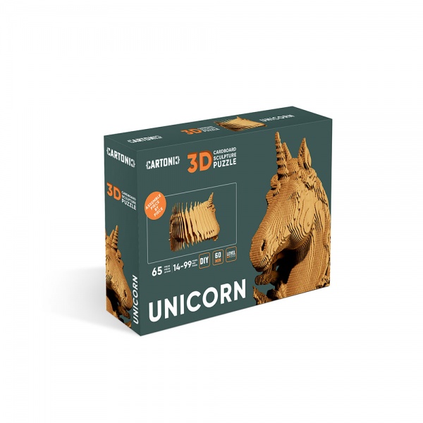 3D-конструктор Cartonic UNICORN CARTUNI