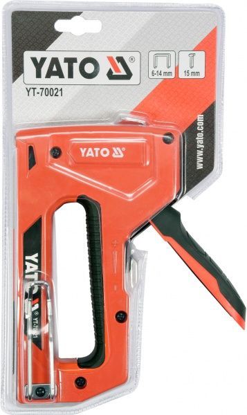 Степлер YATO YT-70021 6-14 мм., тип 53, регулювання, цвяхи
