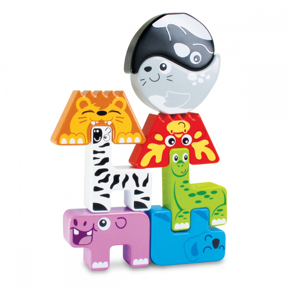 Іграшка розвивальна Kiddi Smart Звірятка-пазлики 4562-KS