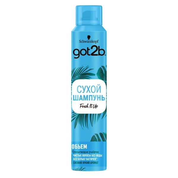 Сухий шампунь Got2b Fresh it Up Fresh it Up Тропічний бриз 200 мл 