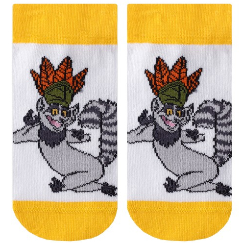 Носки детские унисекс Duna 5428 р. 20–22 белый с рисунком