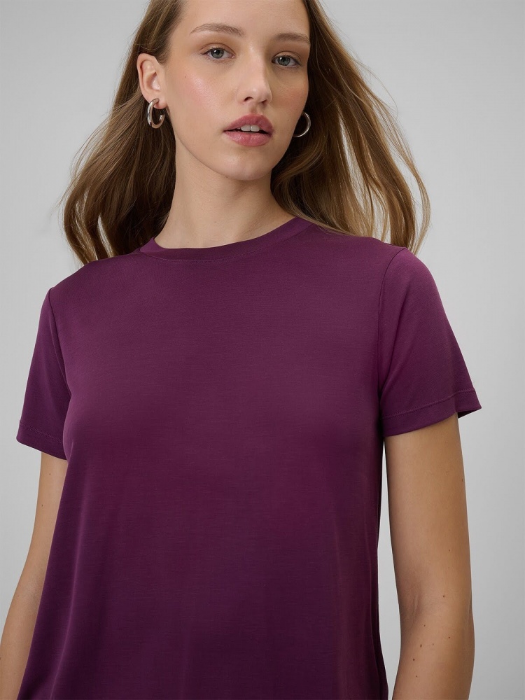 Футболка 4F TSHIRT F2773 4FWSS26TTSHF2773-60S р.XL бордовий