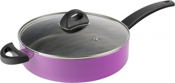 Сотейник с крышкой Eclipse 26 см фиолетовый 3700147 BergHOFF