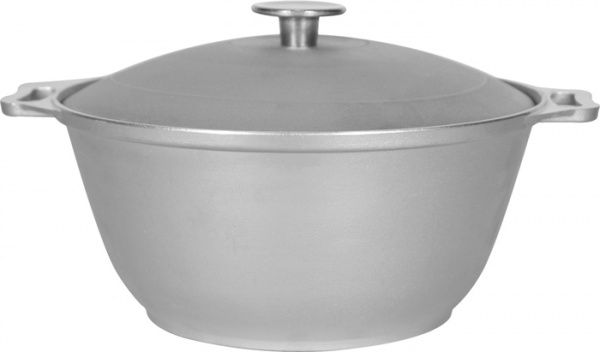 Кастрюля с крышкой алюминиевая 4,5 л К0451 Biol