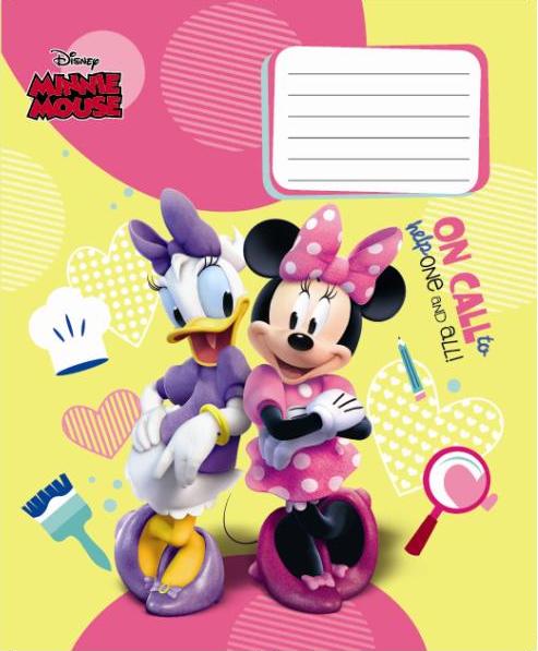 Тетрадь школьная Mickey Mouse 18 листов в клетку Мицар+