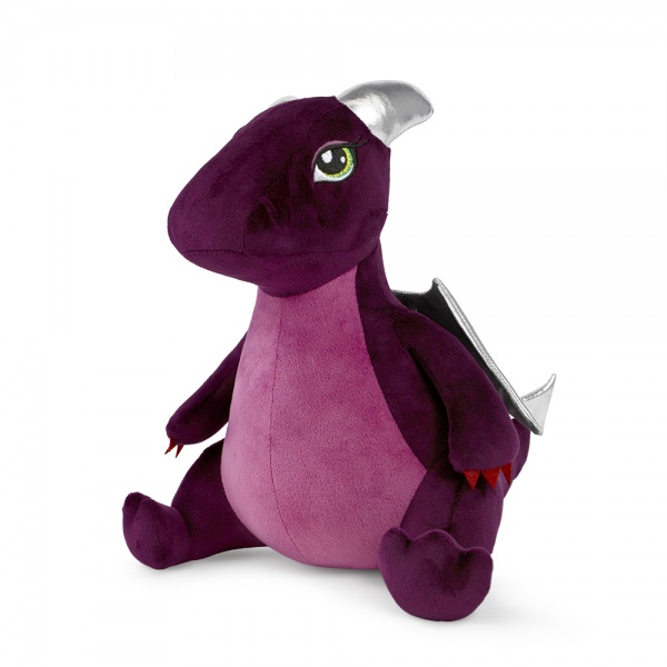 М'яка іграшка WP Merchandise Дракон Кіра 37 см бордовий FWPDRGNKIRA23BR00