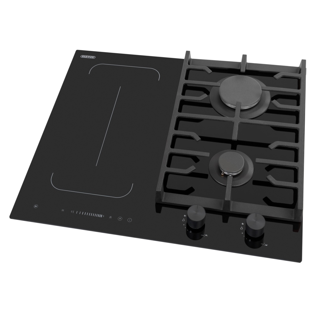 Варильна поверхня комбінована Eleyus H0СBHG SLME 60 BL I2 CF